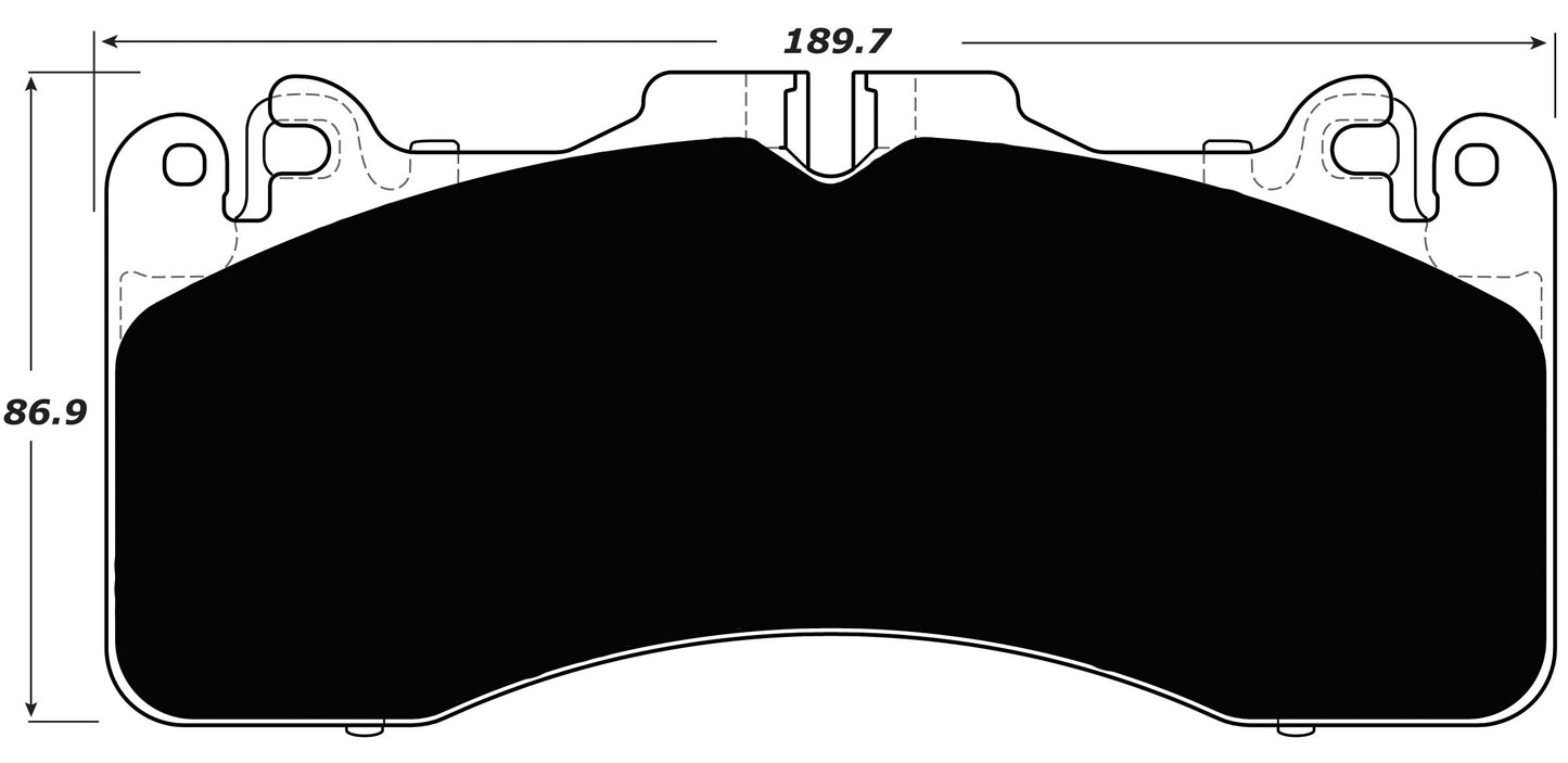 Porterfield Brake Pads for 2018 LEXUS GS F