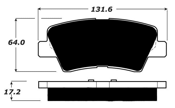 Porterfield Brake Pads for 2013 KIA OPTIMA LX