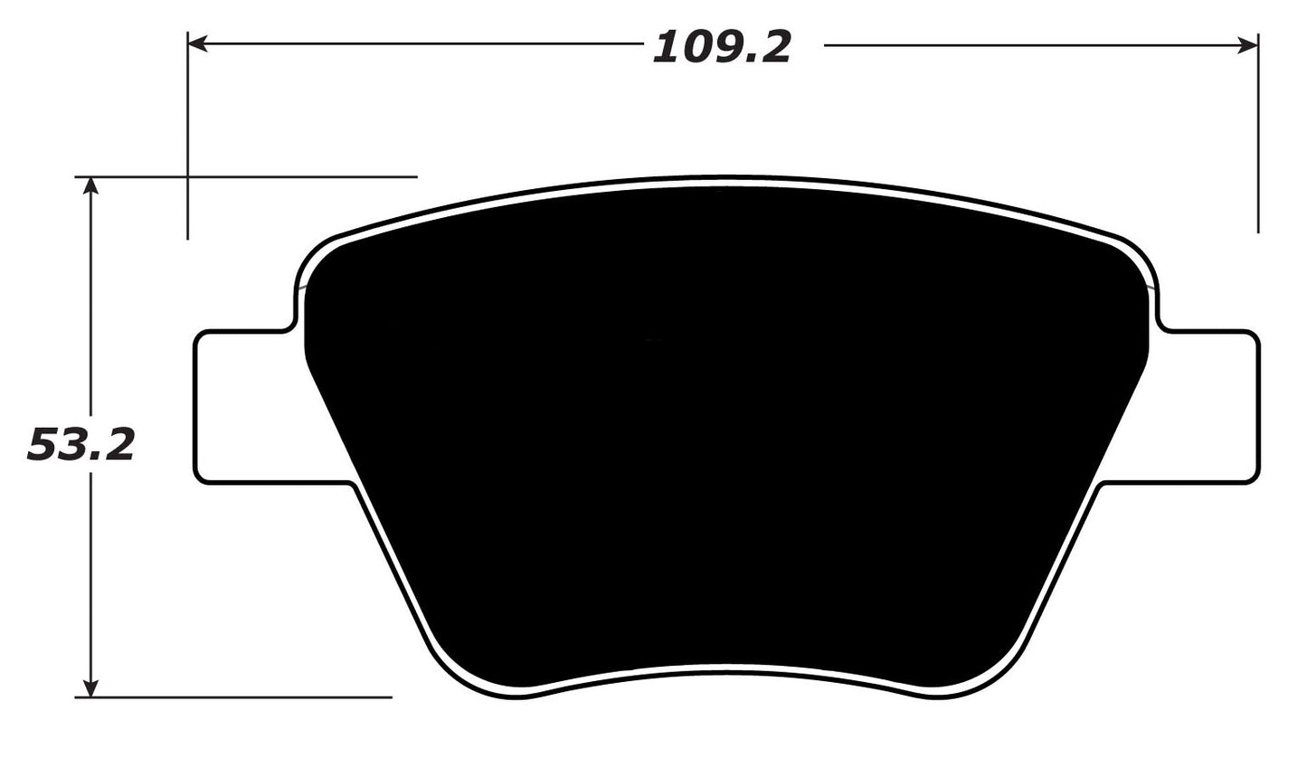 Porterfield Brake Pads for 2009 AUDI A3 2.0L Quattro