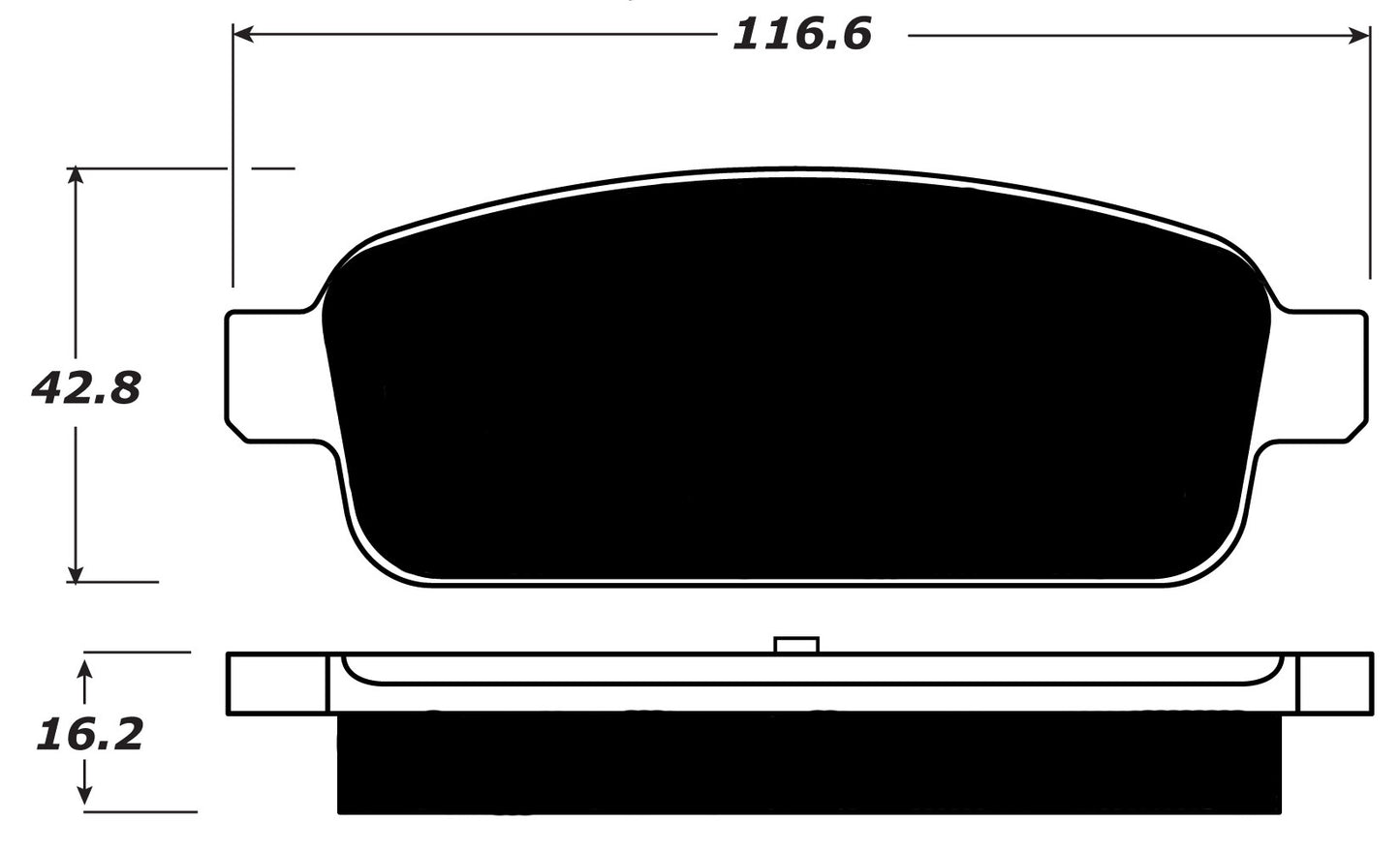 Porterfield Brake Pads for 2011 CHEVROLET CRUZE
