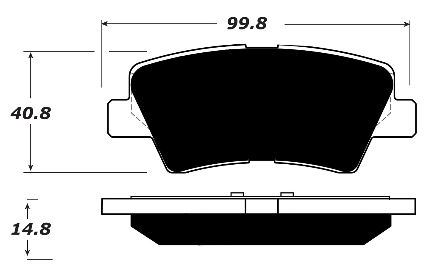 Porterfield Brake Pads for 2013 HYUNDAI ELANTRA Sedan
