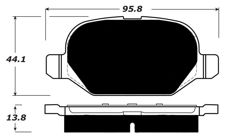 Porterfield Brake Pads for 2014 FIAT 500 Abarth