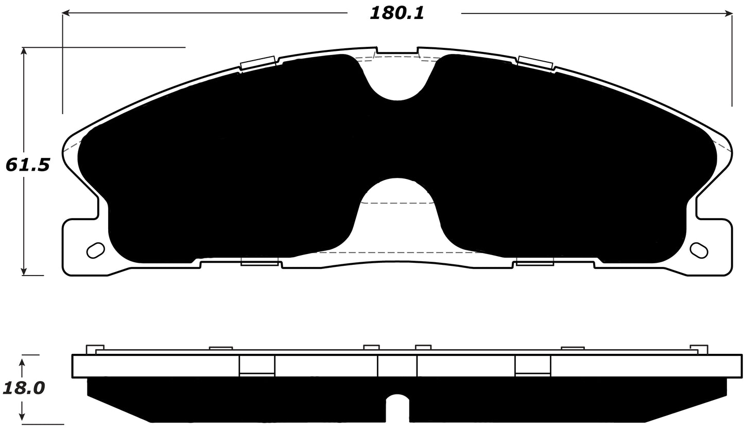 Porterfield Brake Pads for 2013 FORD EXPLORER Heavy Duty Brakes
