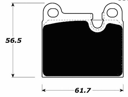 Porterfield Brake Pads for 1977 BMW 733I