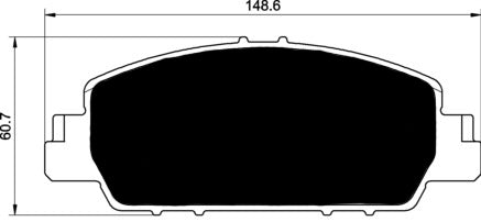 Porterfield Brake Pads for 2013 HONDA ACCORD COUPE EX