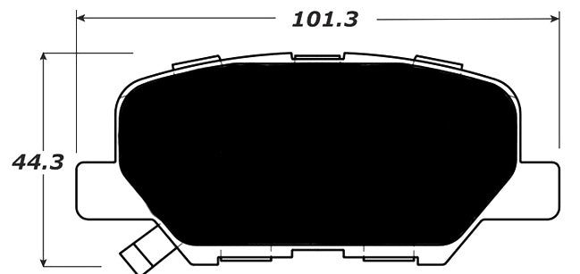 Porterfield Brake Pads for 2014 MAZDA 6
