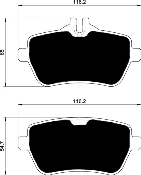 Porterfield Brake Pads for 2015 MERCEDES-BENZ SL550 w/ AMG Sport Pkg