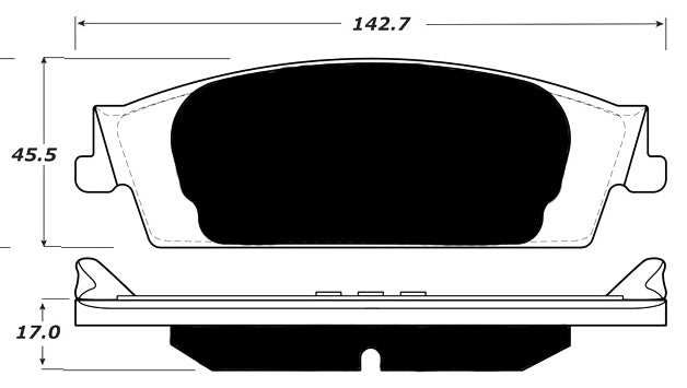 Porterfield Brake Pads for 2015 GMC Yukon Denali 4WD w/6 Piston BBK