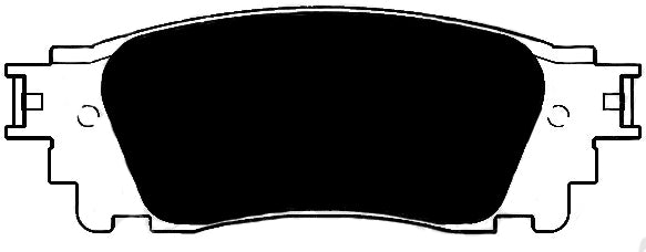 Porterfield Brake Pads for 2015 LEXUS NX200T/ NX300H
