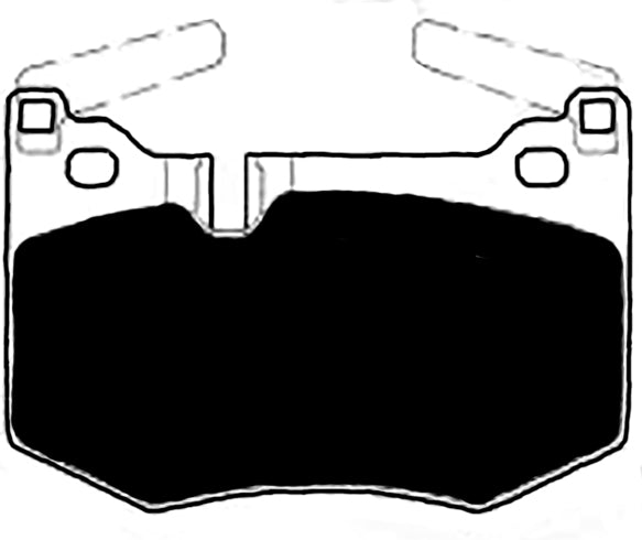 Porterfield Brake Pads for 2015 LEXUS RC-F