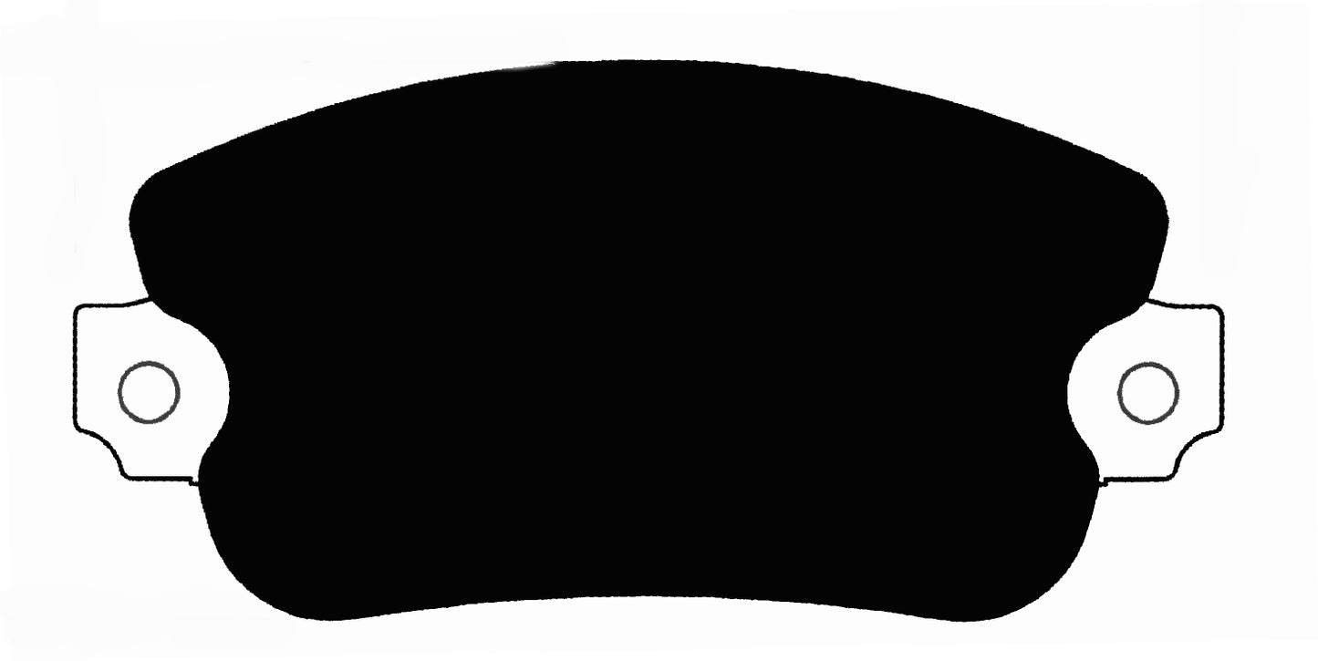 Porterfield Brake Pads for 1976 LANCIA BETA Sedan