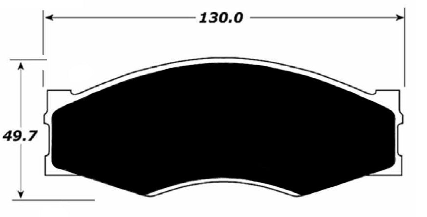 Porterfield Brake Pads for 1988 NISSAN 300ZX