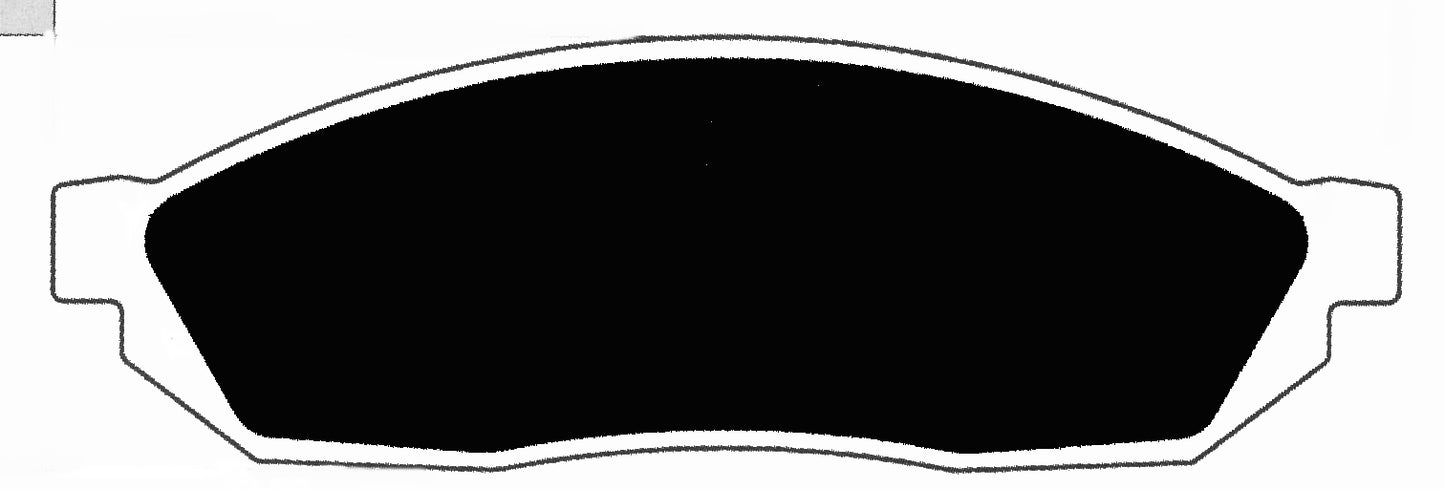 Porterfield Brake Pads for 1986 HONDA CRX HF