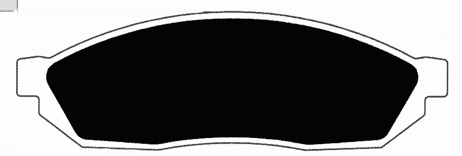 Porterfield Brake Pads for 1984 HONDA CRX HF