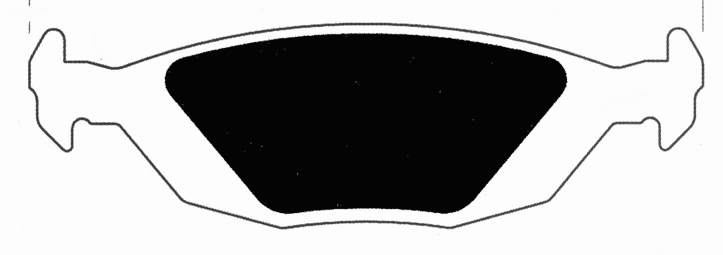 Porterfield Brake Pads for 1997 SAAB 9000 Turbo