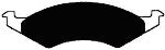 Porterfield Brake Pads for 1989 FORD TAURUS Rear Disc w/phenolic piston