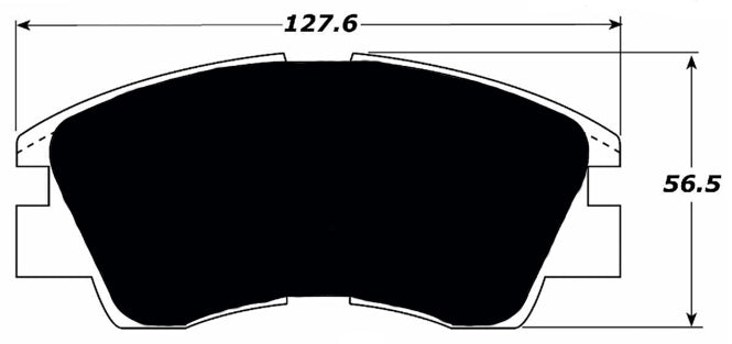 Porterfield Brake Pads for 1989 MITSUBISHI Montero 6cyl