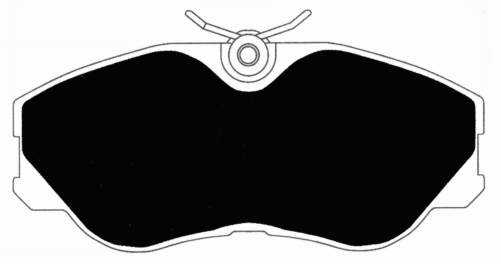 Porterfield Brake Pads for 1988 NISSAN 300ZX Turbo