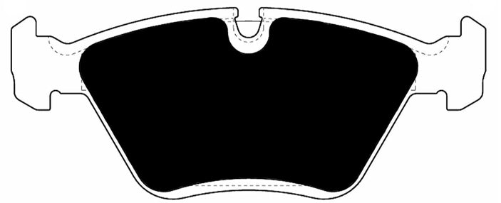 Porterfield Brake Pads for 1991 AUDI 200 Turbo Quattro Wagon ATE Caliper