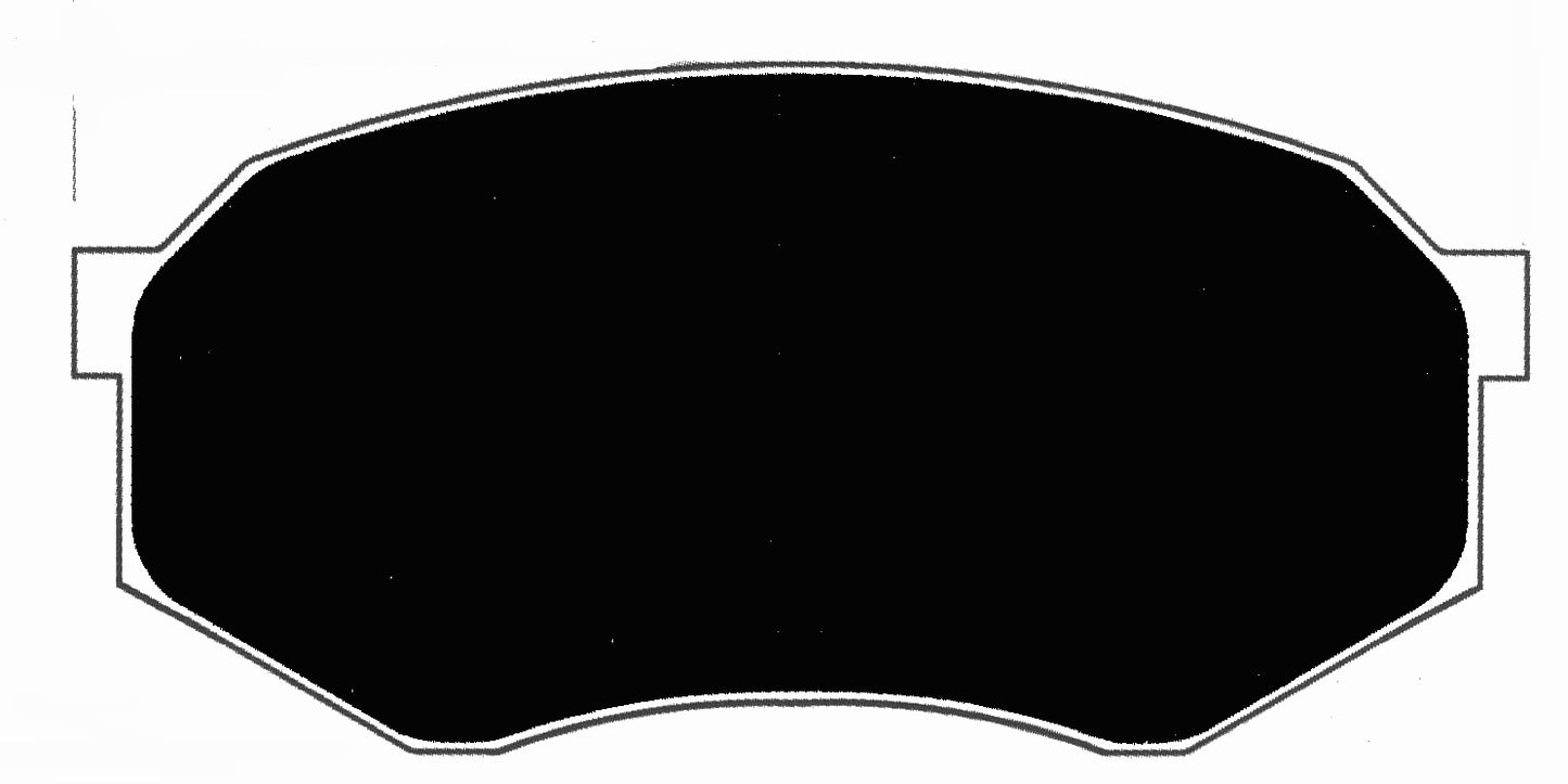 Porterfield Brake Pads for 1998 TOYOTA TACOMA 2WD 5 Lug