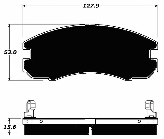 Porterfield Brake Pads for 1989 TOYOTA CELICA All-Trac Turbo