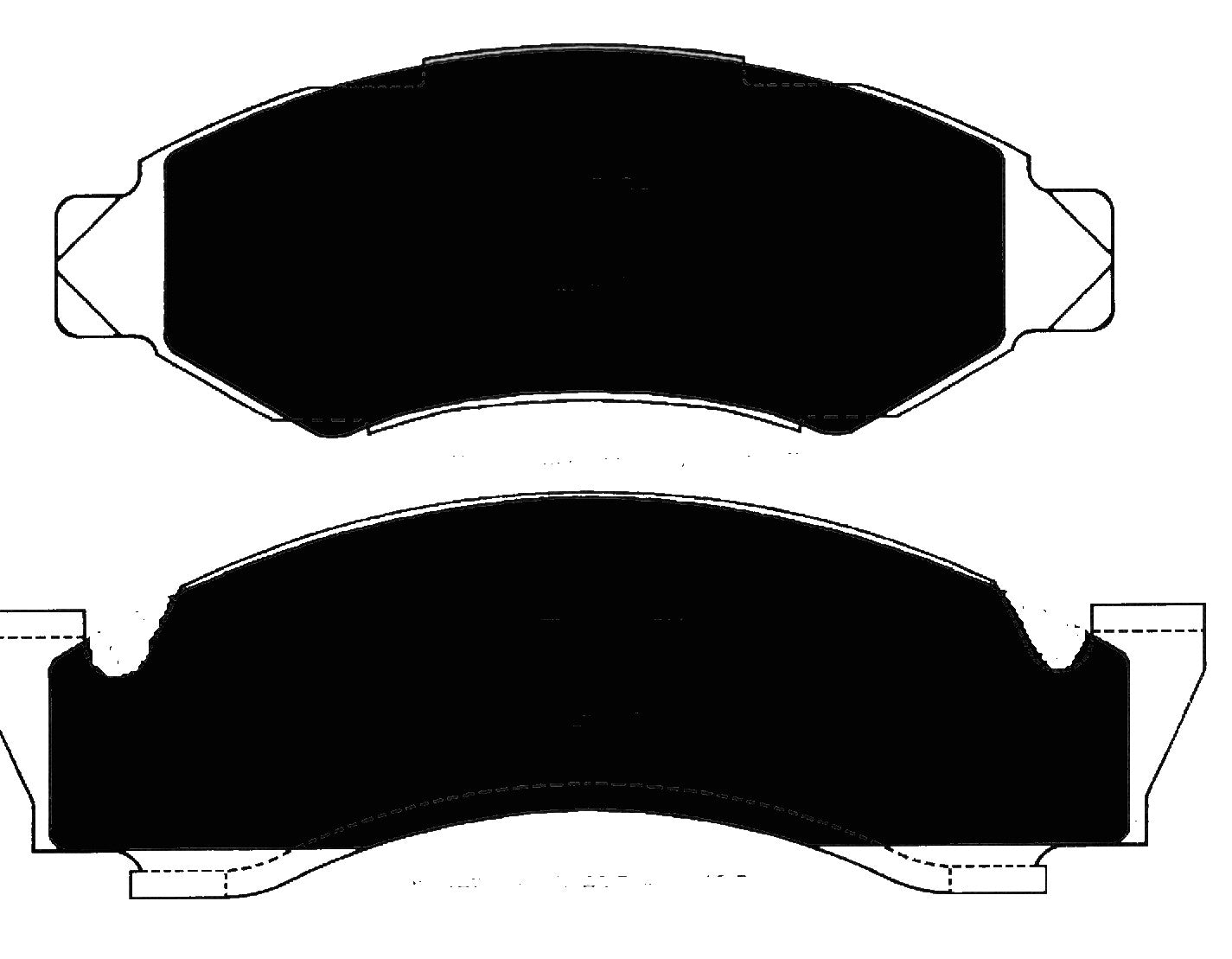 Porterfield Brake Pads for 1977 MERCURY COUGAR Wagon