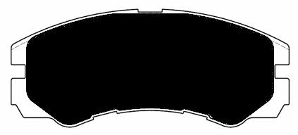 Porterfield Brake Pads for 2001 HONDA PASSPORT 2WD