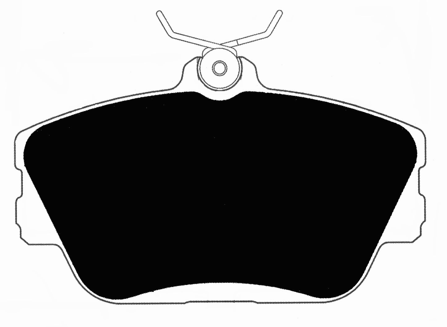 Porterfield Brake Pads for 2004 MERCURY SABLE REAR DRUMS
