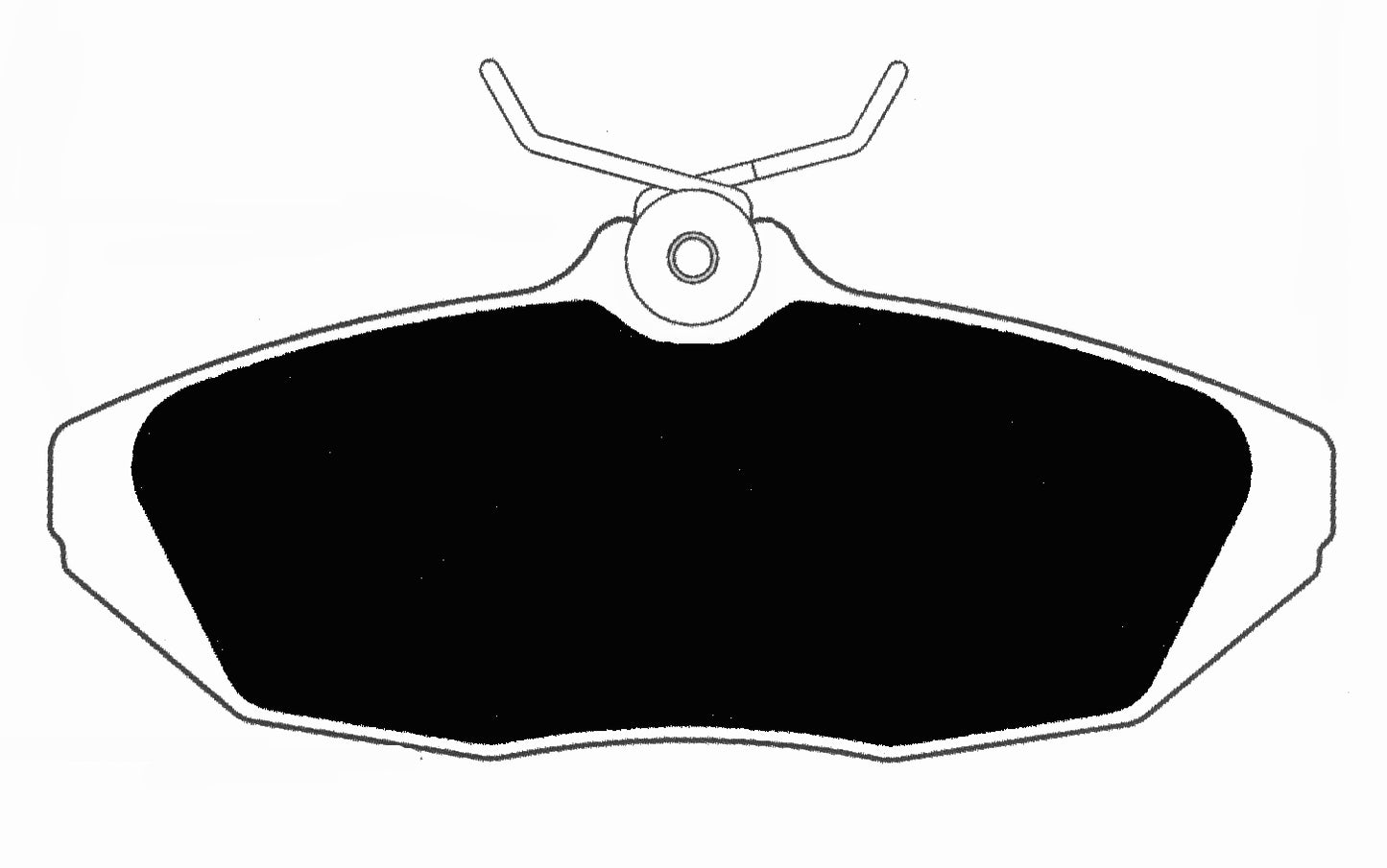 Porterfield Brake Pads for 1993 FORD THUNDERBIRD R/Disc