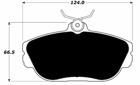 Porterfield Brake Pads for 1993 LINCOLN CONTINENTAL