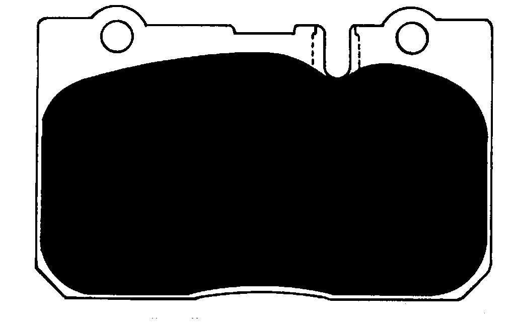 Porterfield Brake Pads for 1995 LEXUS LS 400