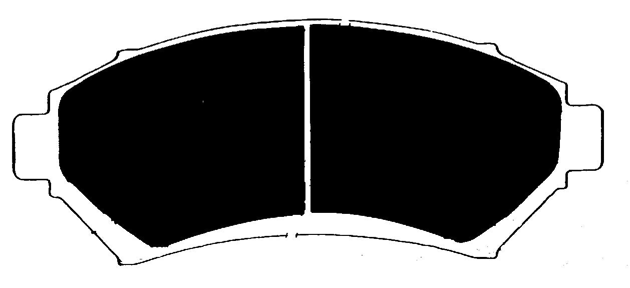 Porterfield Brake Pads for 1997 BUICK PARK AVENUE