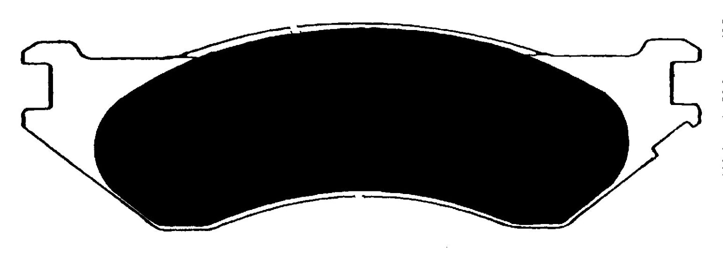 Porterfield Brake Pads for 1997 FORD F250 3/4 Ton 4WD Rear Discs 7 Lug