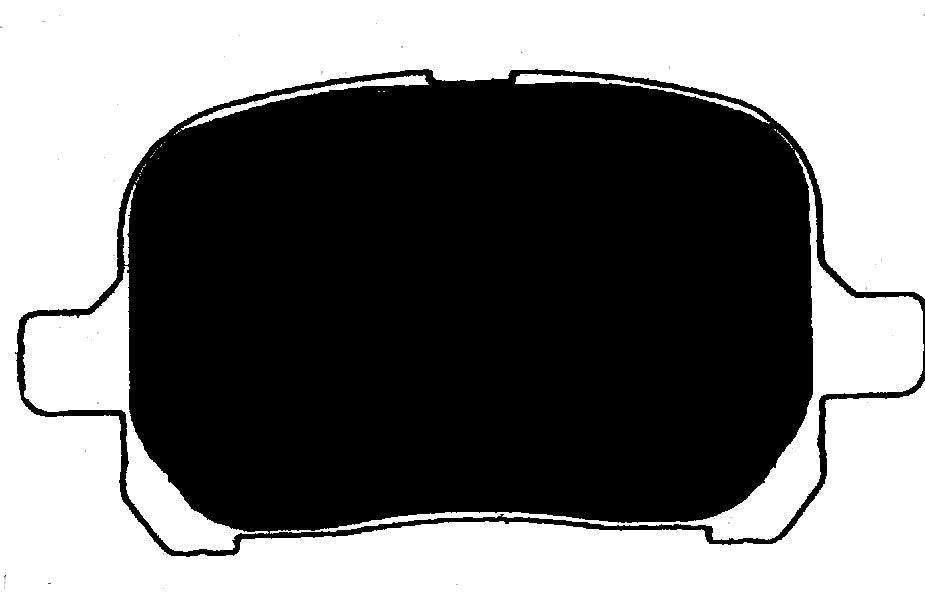 Porterfield Brake Pads for 1997 TOYOTA CAMRY V6