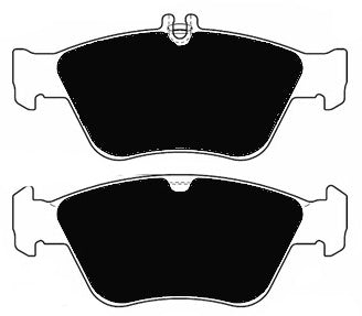 Porterfield Brake Pads for 2000 MERCEDES-BENZ C280 1 Pin Pad Rear Caliper