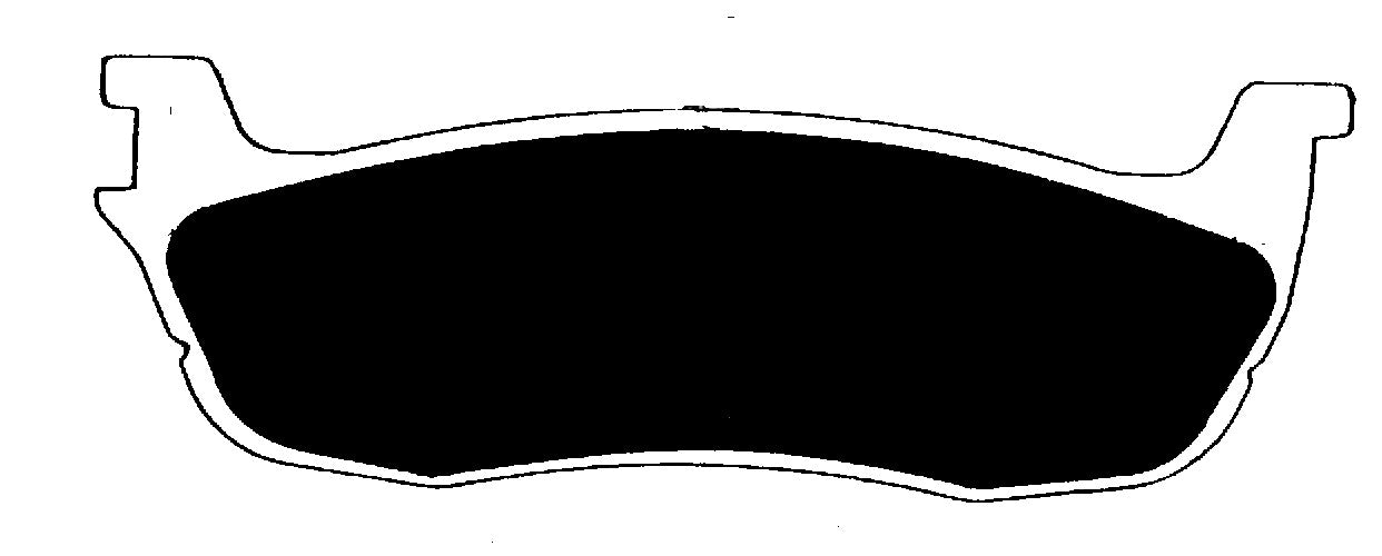Porterfield Brake Pads for 2001 FORD F150 4WD Rear Disc 5 Lug