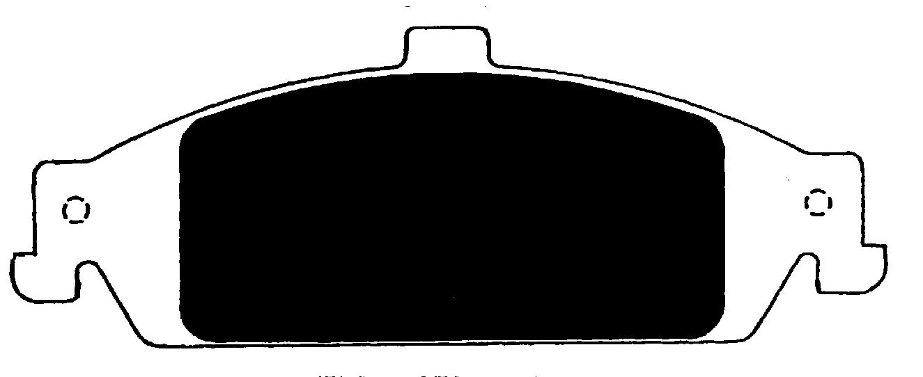 Porterfield Brake Pads for 1999 PONTIAC GRAND AM w/Rear Drums