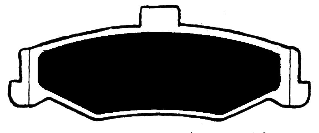 Porterfield Brake Pads for 2000 PONTIAC FIREBIRD