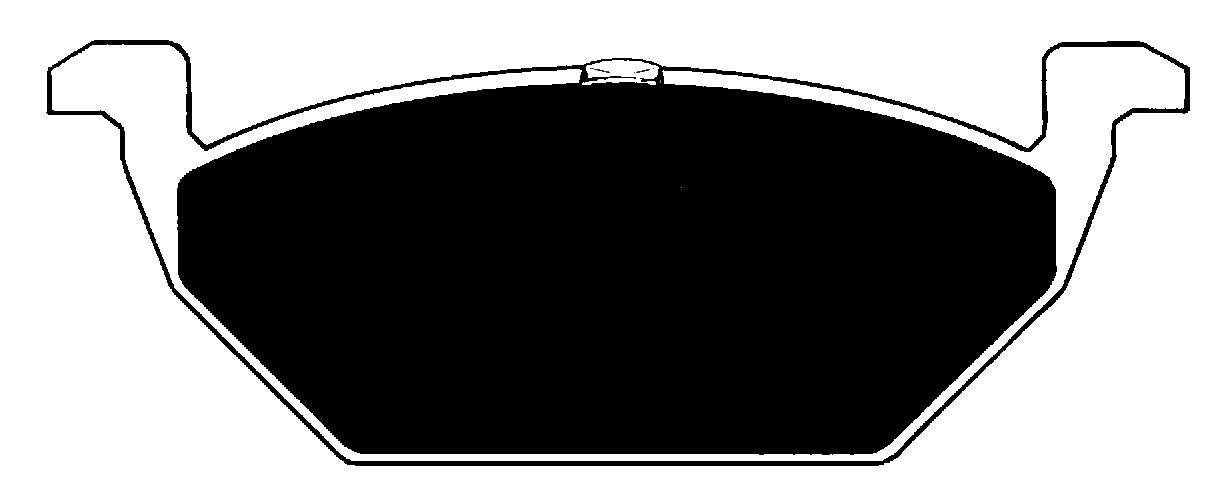 Porterfield Brake Pads for 1998 VOLKSWAGEN BEETLE w/o sensor
