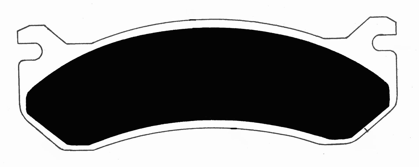 Porterfield Brake Pads for 2004 GMC SIERRA 1500 4WD EXT CAB 2 Wheel Steer