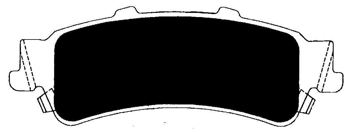 Porterfield Brake Pads for 2001 GMC SIERRA 1500 4WD Reg Cab