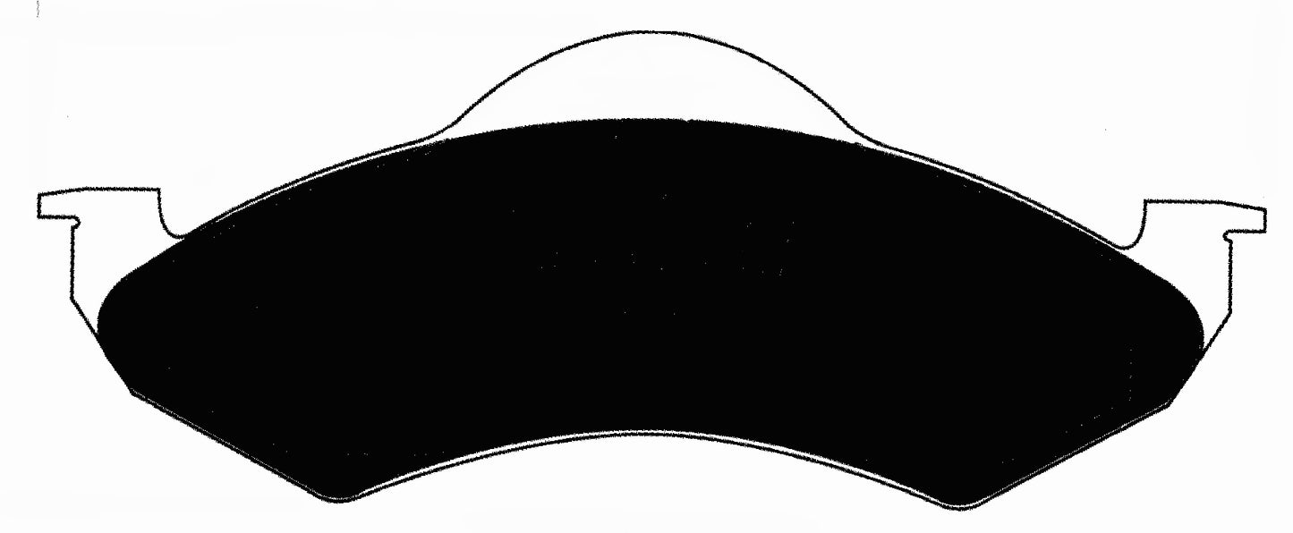 Porterfield Brake Pads for 2002 DODGE DAKOTA 4WD 11" Rear Shoe