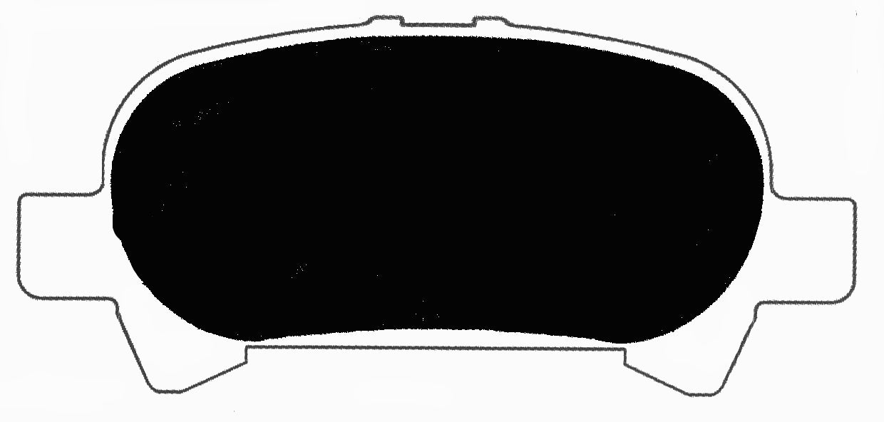 Porterfield Brake Pads for 2000 TOYOTA SOLARA 6cyl