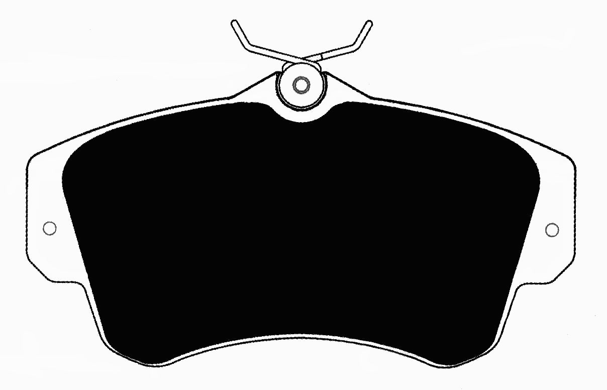 Porterfield Brake Pads for 2001 CHRYSLER PT CRUISER Rear Drum Brakes