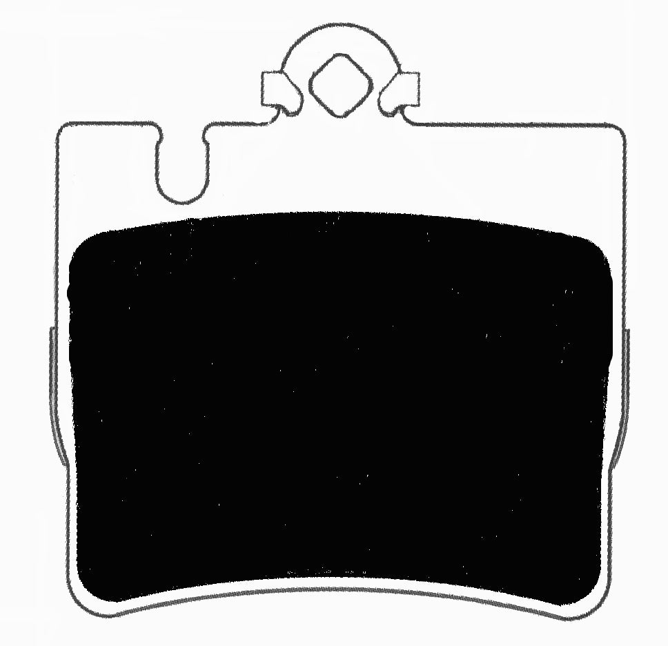 Porterfield Brake Pads for 2000 MERCEDES-BENZ CL500