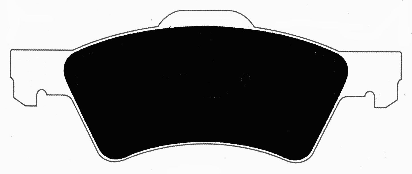 Porterfield Brake Pads for 2001 DODGE CARAVAN / GRAND CARAVAN - AWD