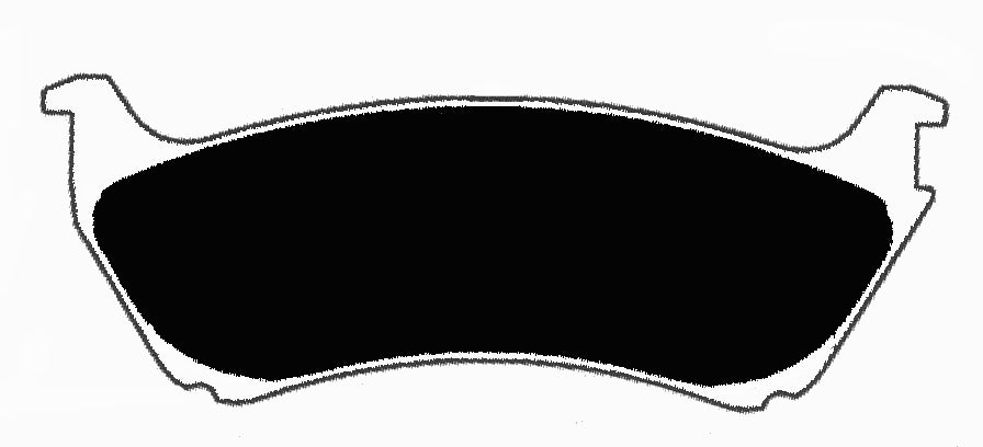 Porterfield Brake Pads for 1999 MERCEDES-BENZ ML320