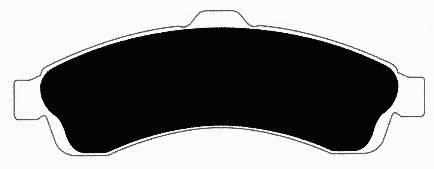 Porterfield Brake Pads for 2002 CHEVROLET TRAILBLAZER