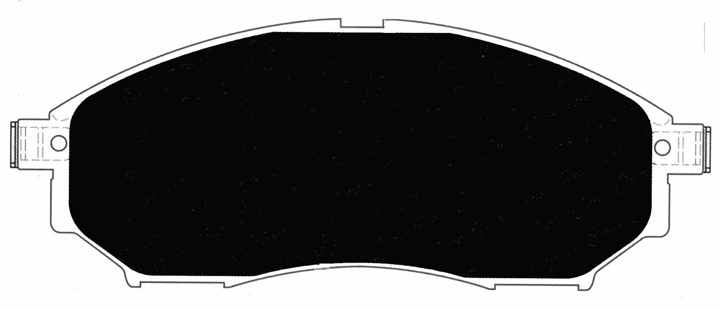 Porterfield Brake Pads for 2009 INFINITI FX35