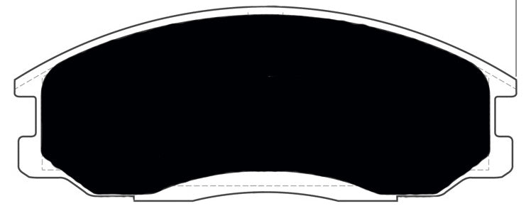 Porterfield Brake Pads for 2000 HYUNDAI SANTA FE 4 Cyl R/Disc
